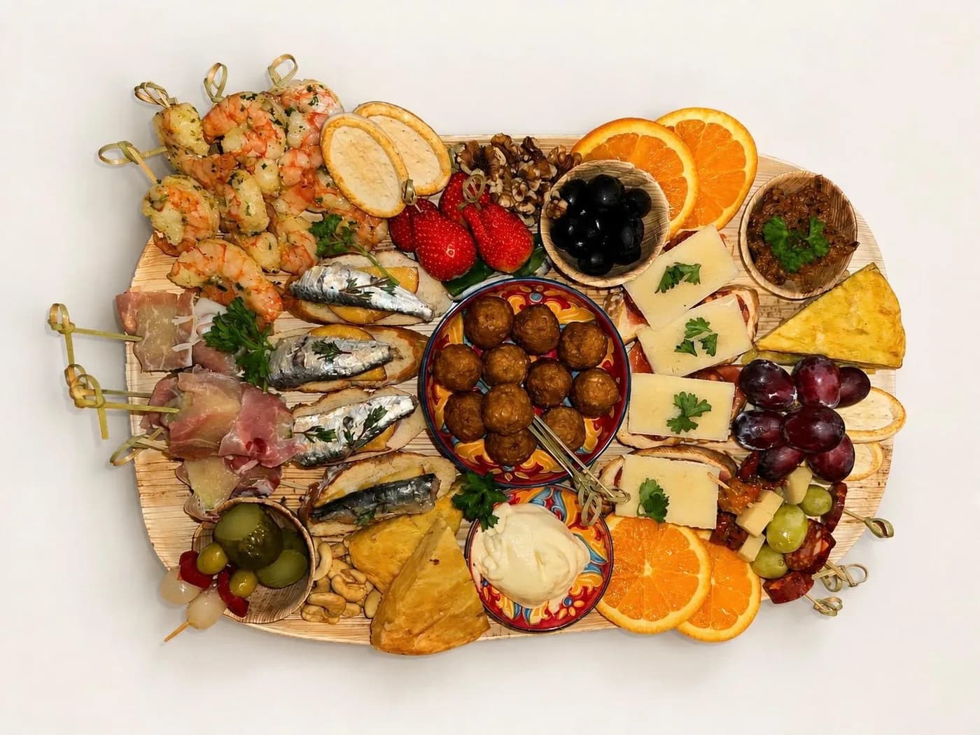 Spaanse tapas en borrelplank van De Proefreis